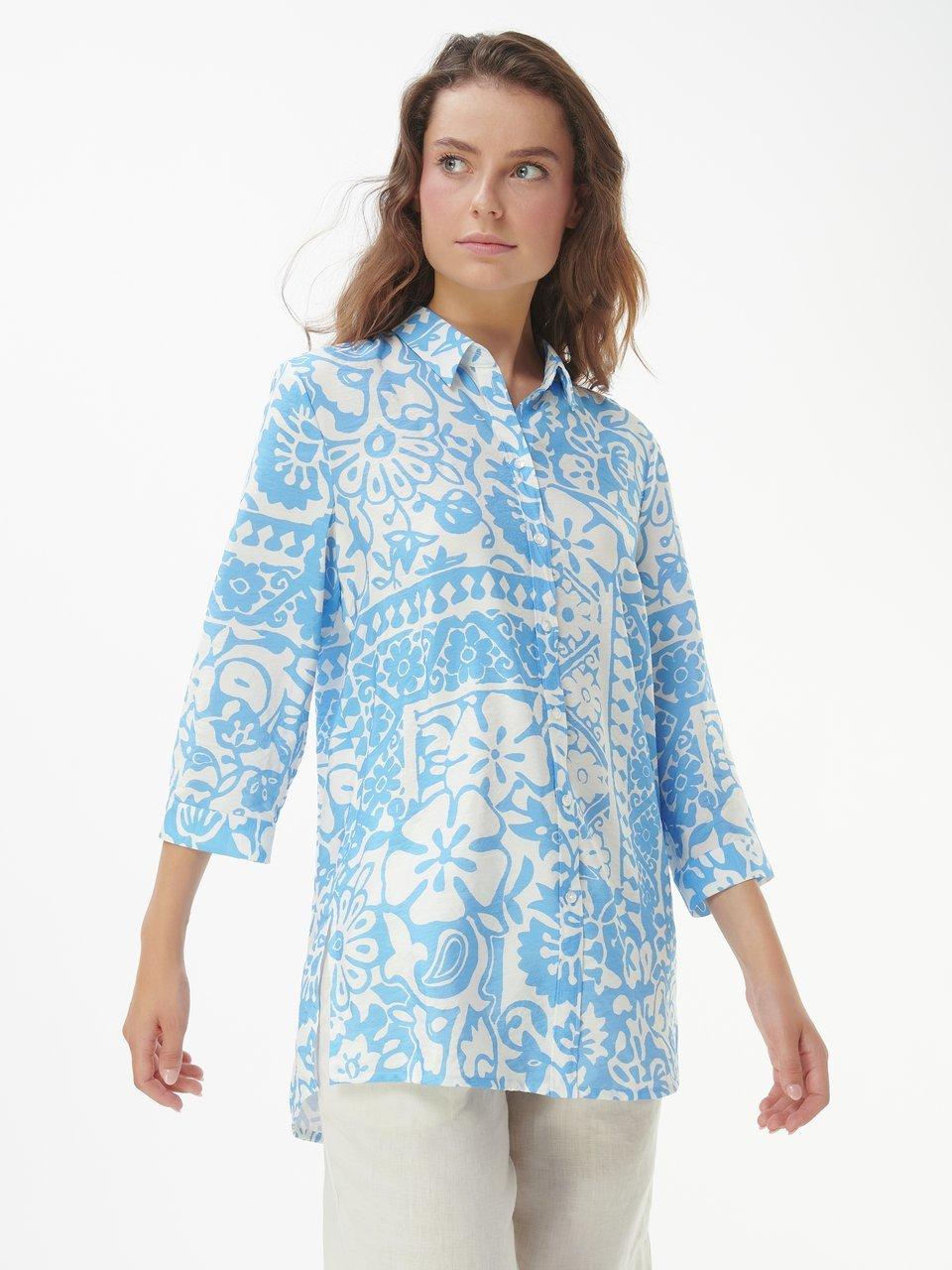 Peter Hahn - Lange blouse met 3/4-mouwen