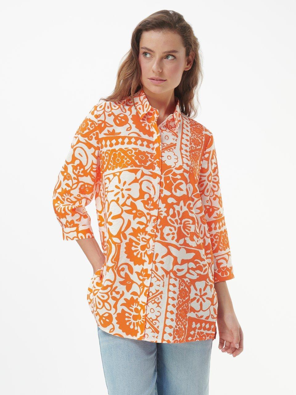 Peter Hahn - Long-Bluse mit 3/4-Arm