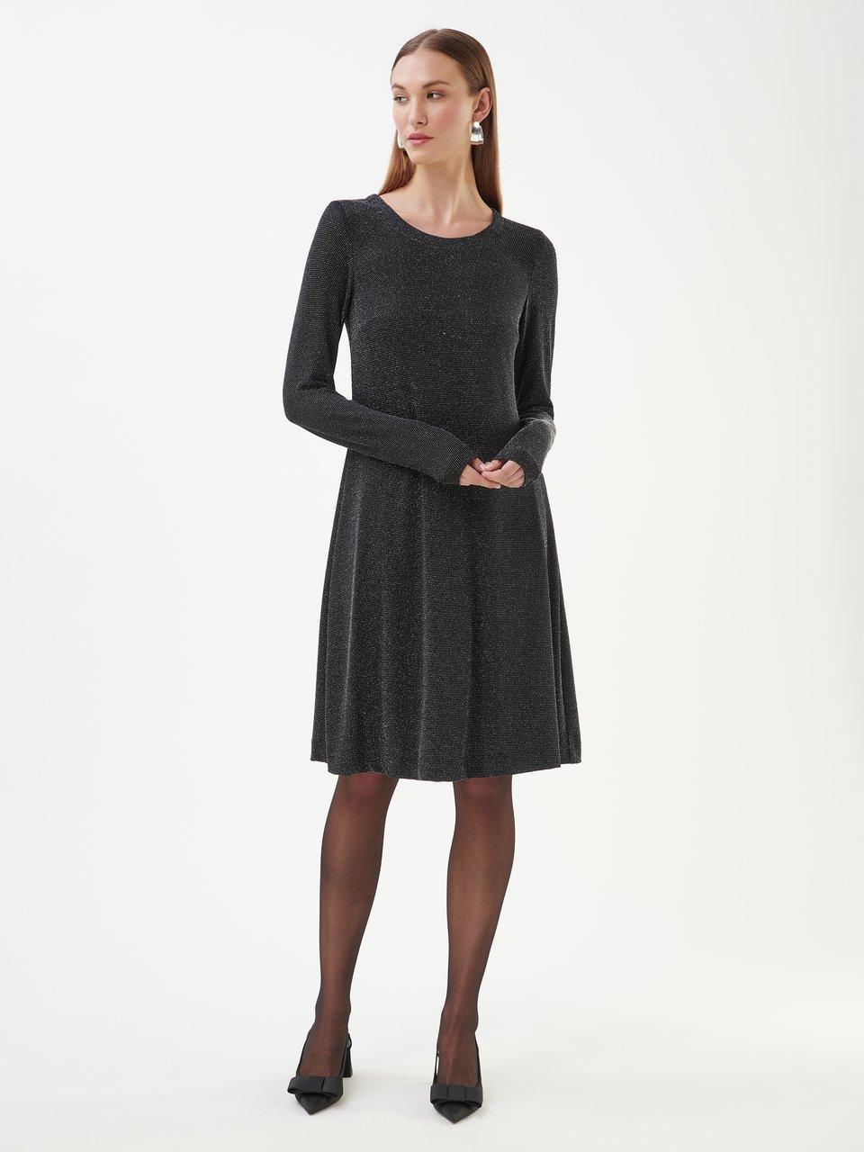 Peter Hahn - Jersey-Kleid mit Rundhals-Ausschnitt