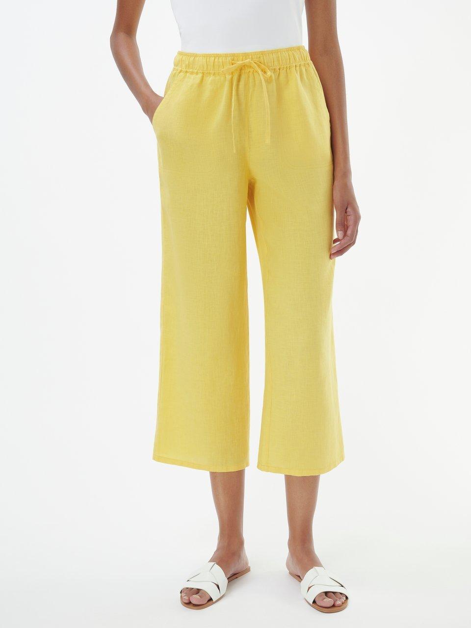 Peter Hahn - Le pantalon 7/8 taille ­élastiquée coupe Cornelia