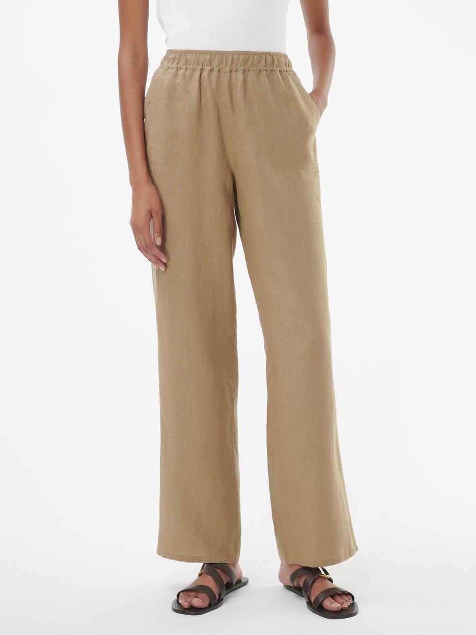 Peter Hahn - Le pantalon taille élastiquée coupe Cornelia
