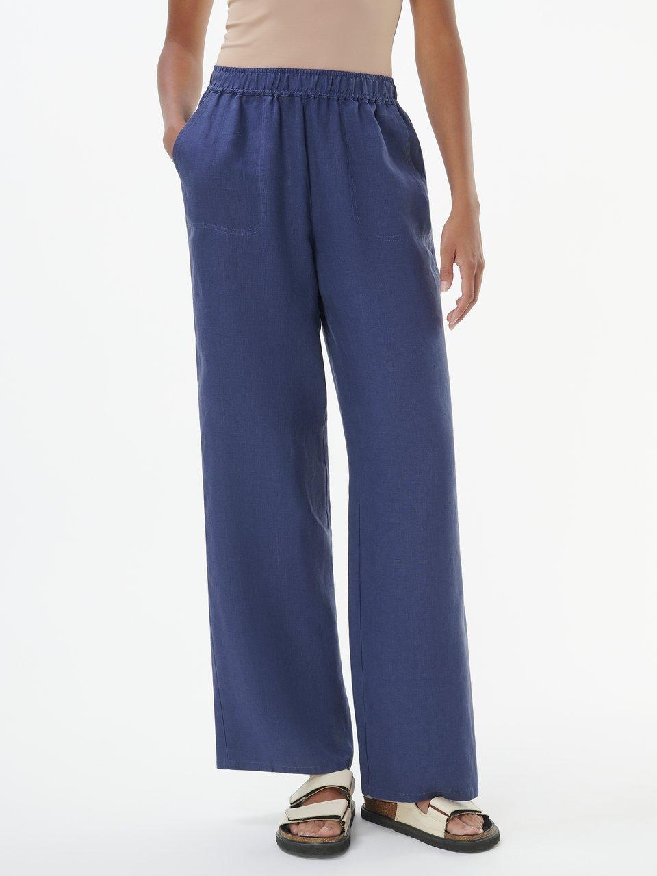 Peter Hahn - Le pantalon taille élastiquée coupe Cornelia