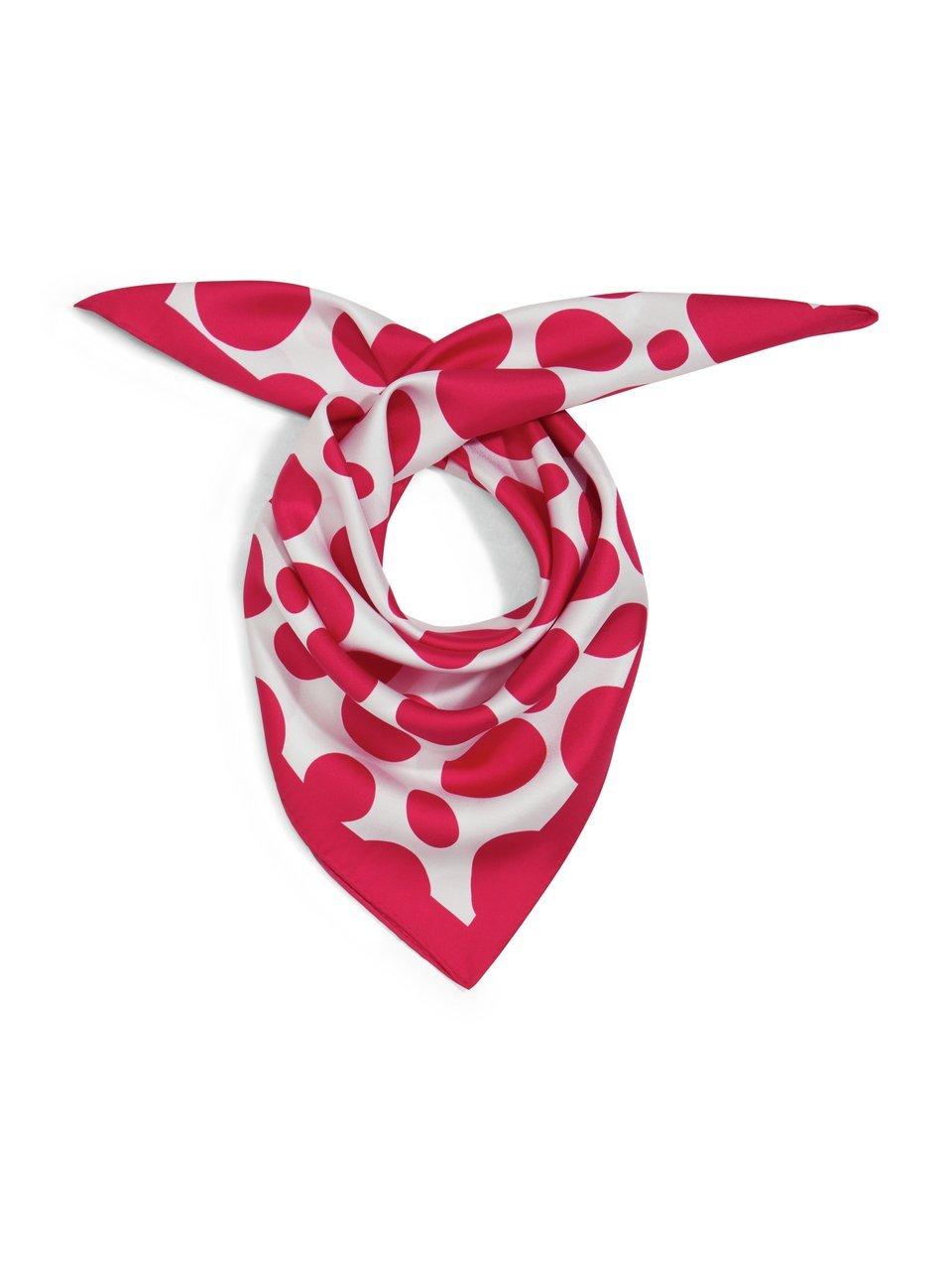 Nicki-Tuch aus hochwertigem Seiden-Twill Peter Hahn rot günstig online kaufen