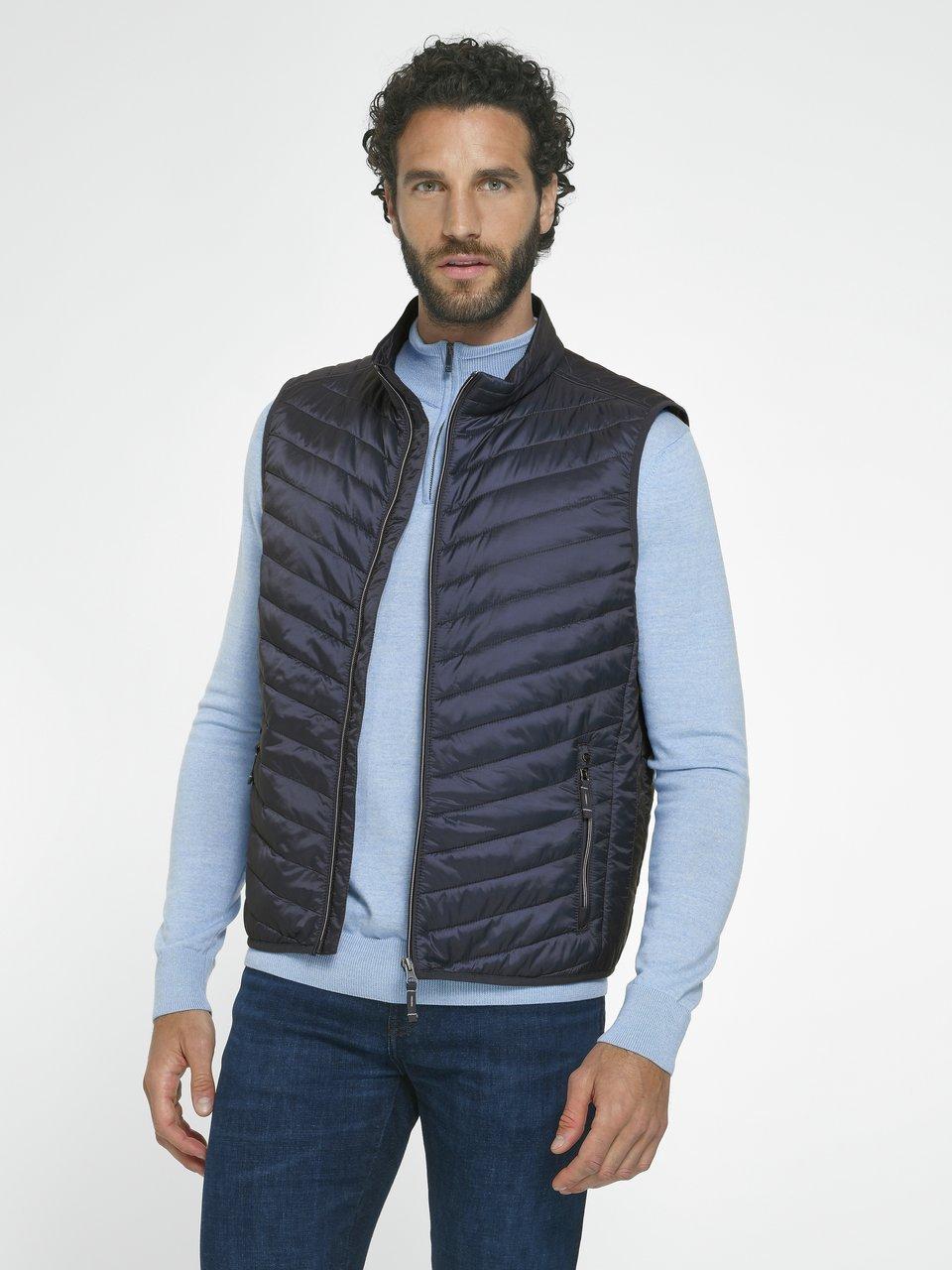 Louis Sayn - Waterafstotende bodywarmer met opstaande kraag