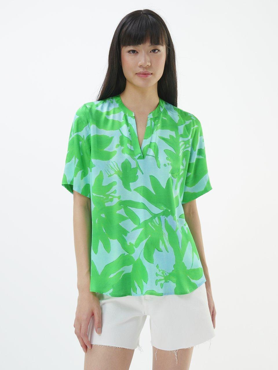 Peter Hahn - Long-Bluse mit V-Öffnung