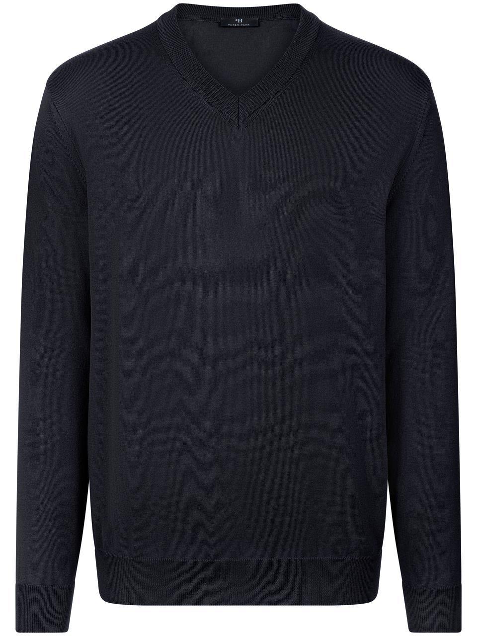 V-Pullover Peter Hahn blau günstig online kaufen