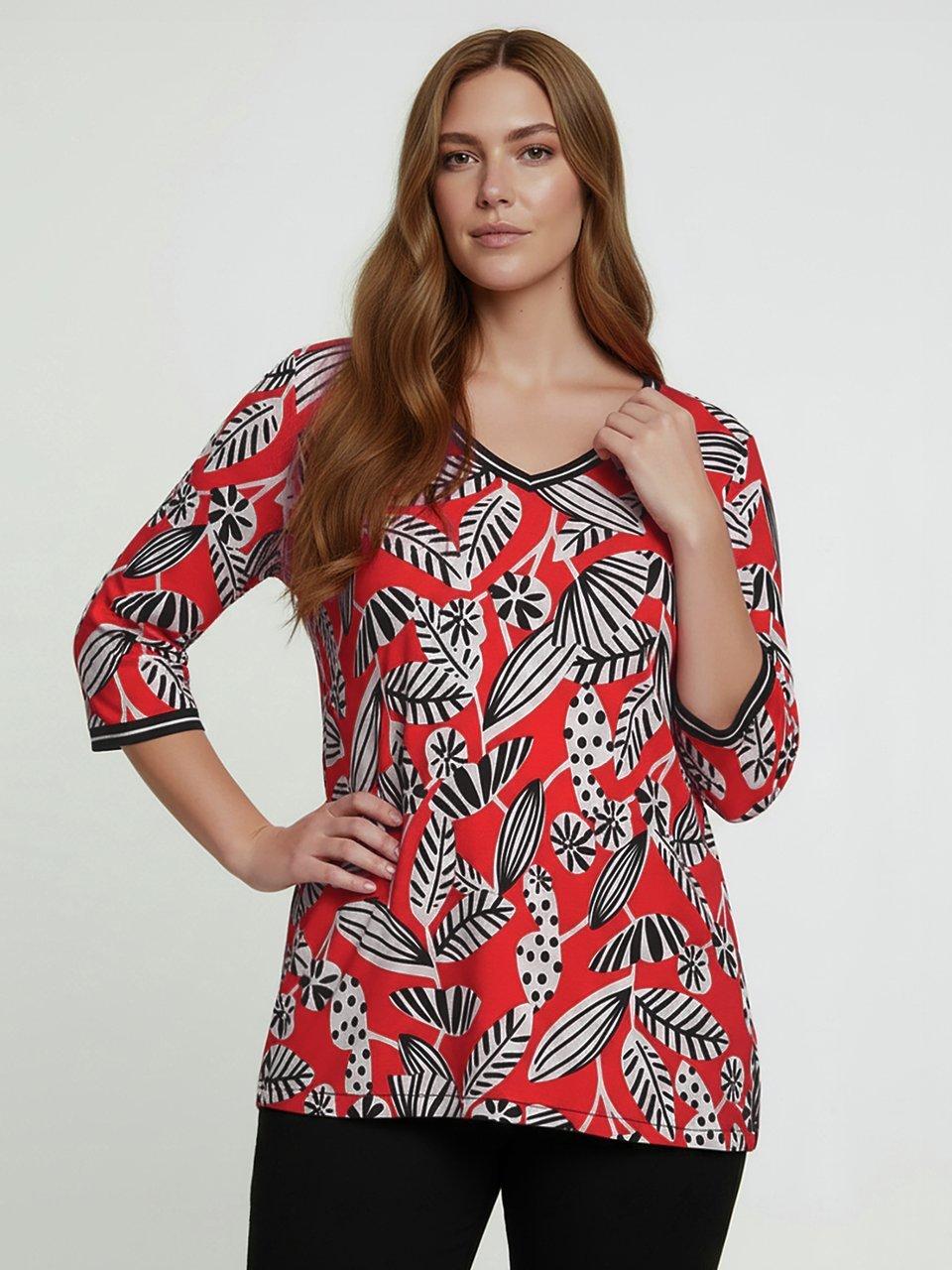 Emilia Lay - Shirt met V-hals