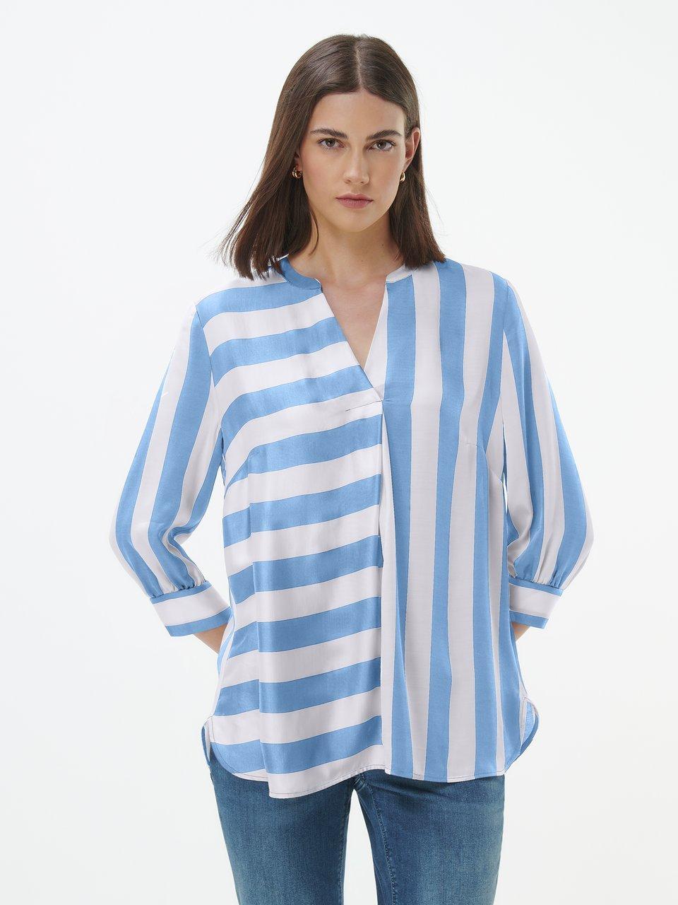 Peter Hahn - Bluse mit V-Ausschnitt