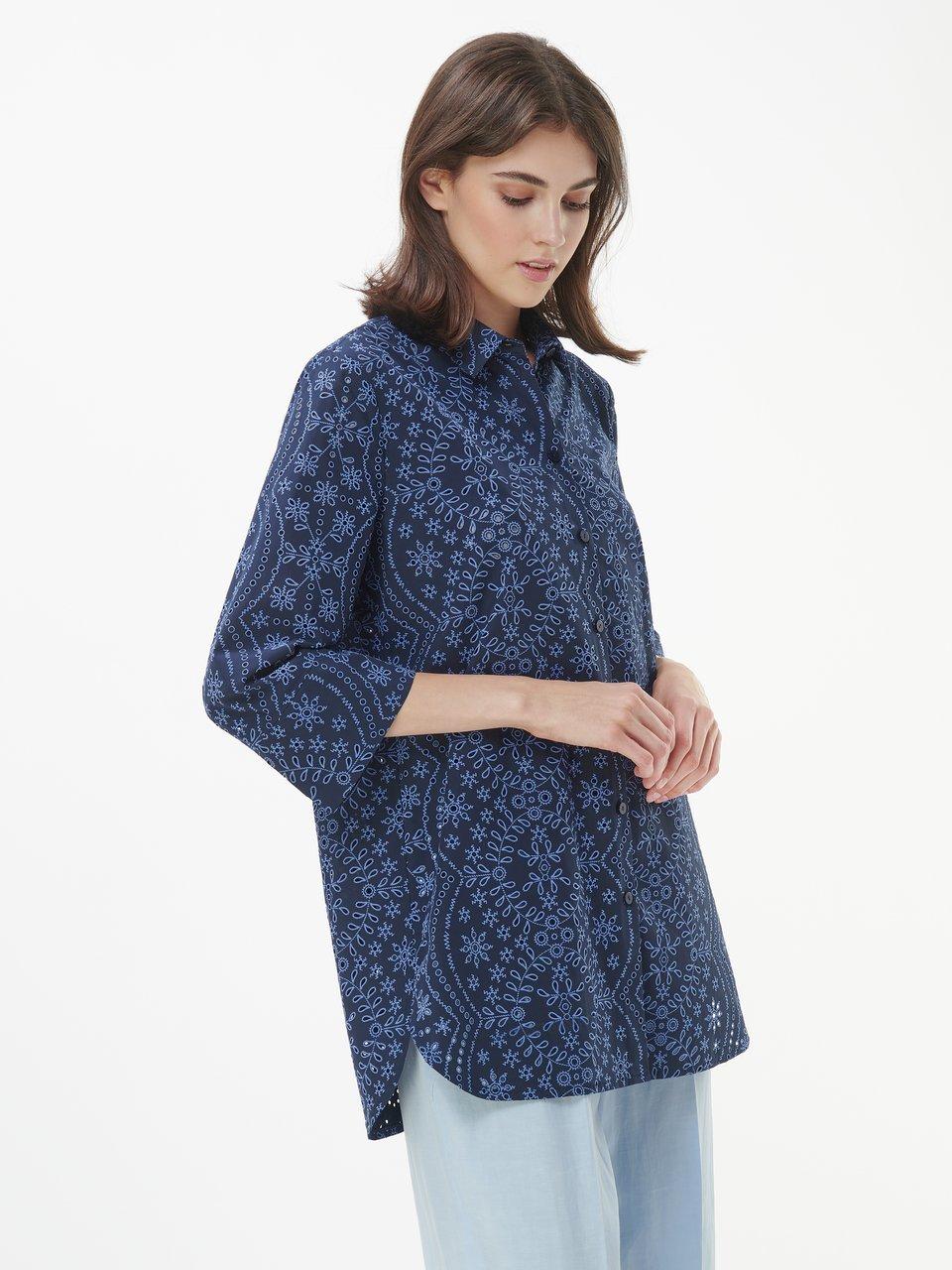 Peter Hahn - Long-Bluse mit 3/4-Arm