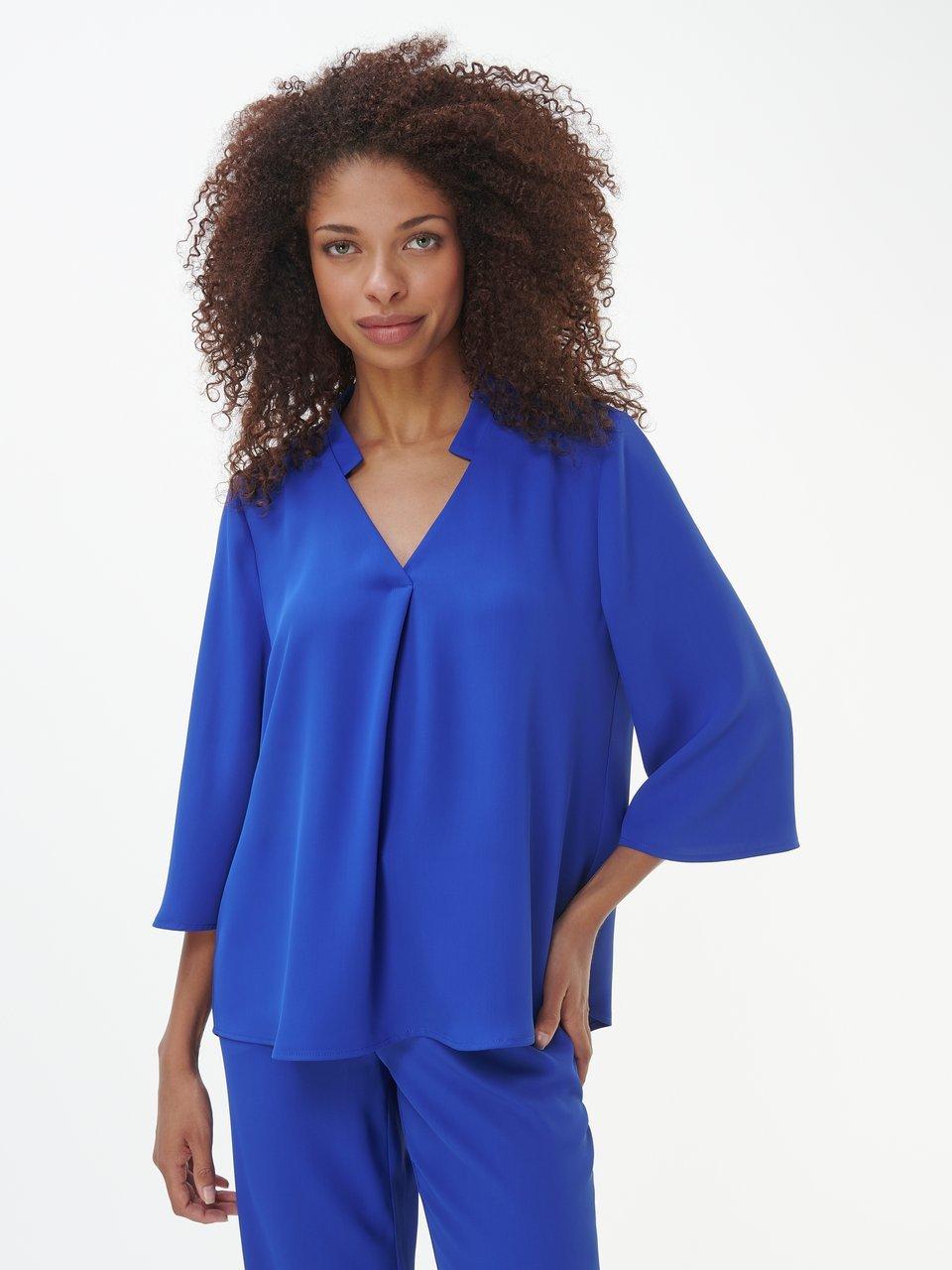 Peter Hahn - Bluse mit V-Ausschnitt