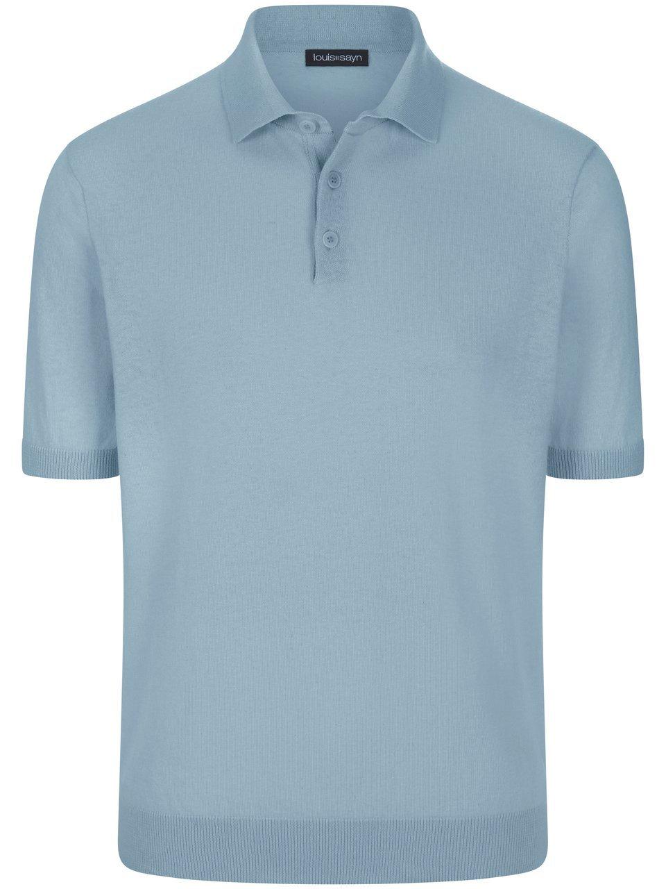 Strick-Polo Louis Sayn blau günstig online kaufen