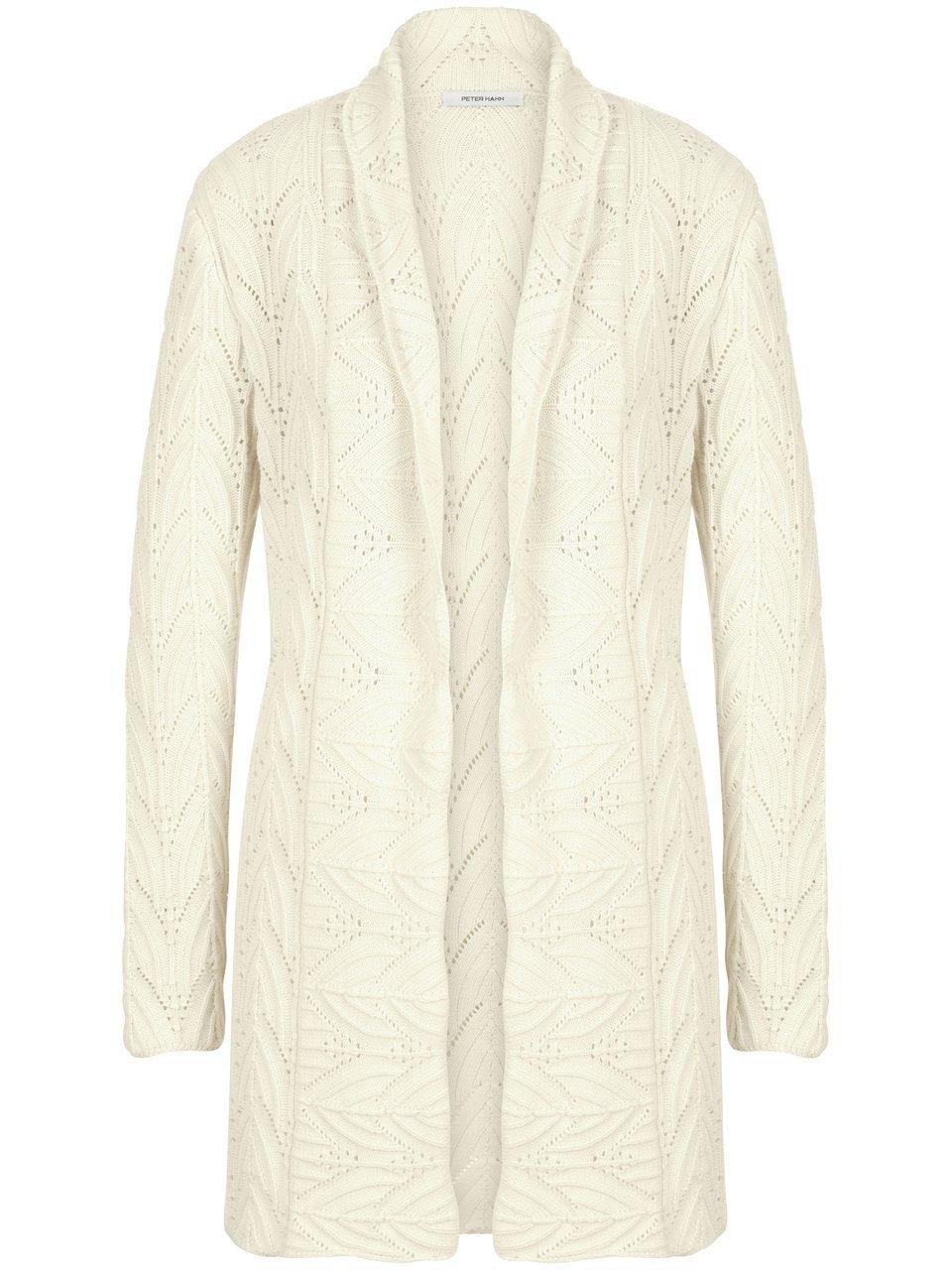 Peter Hahn - Long-Strickjacke