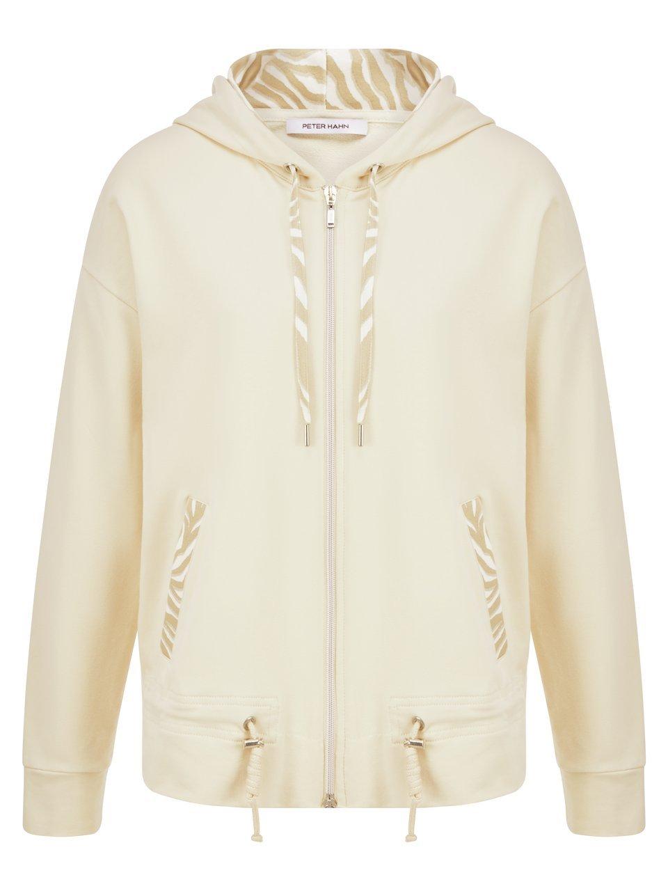 Sweatjacke Peter Hahn beige günstig online kaufen
