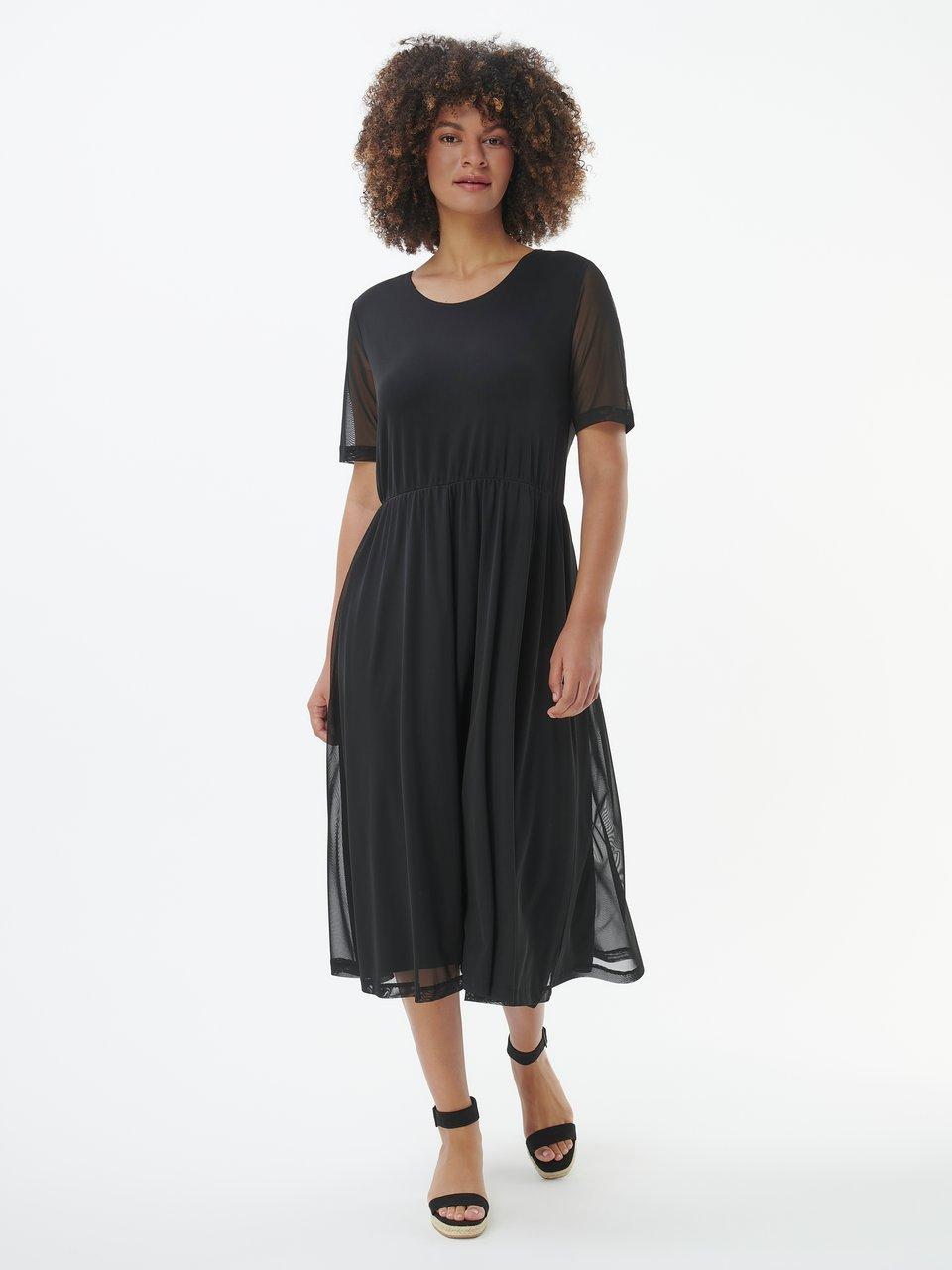 Emilia Lay - Mesh-Kleid mit Rundhals-Ausschnitt