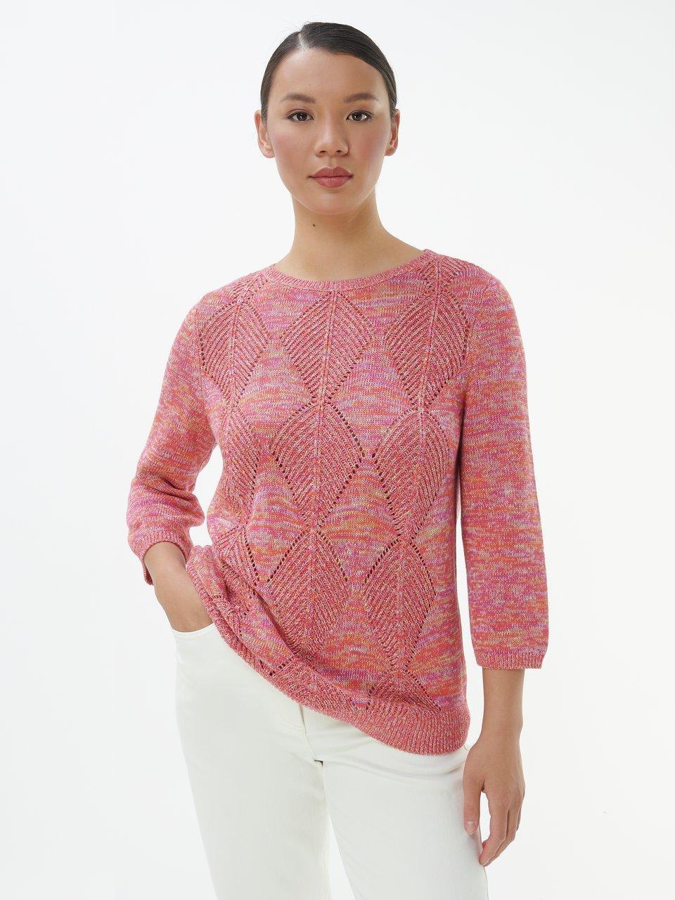 Emilia Lay - Rundhals-Pullover mit 3/4-Arm