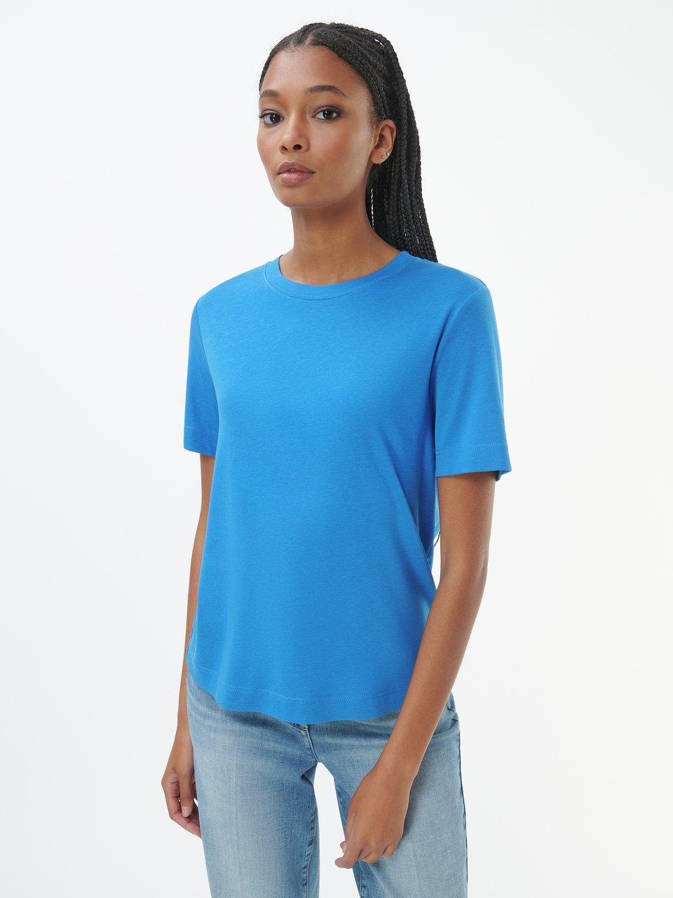 Peter Hahn - Shirt met ronde hals en korte mouwen