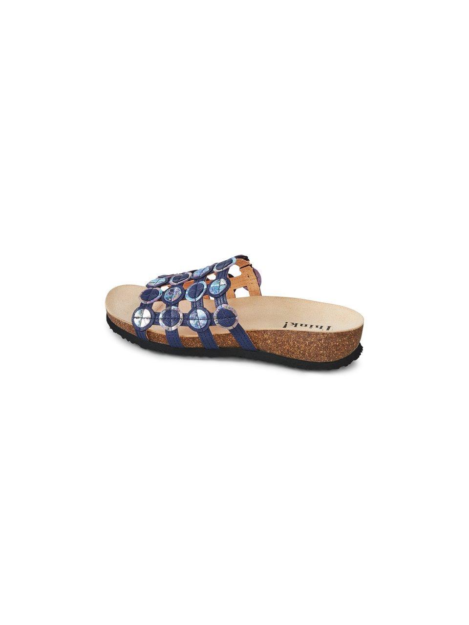 Pantolette Julia Think! blau