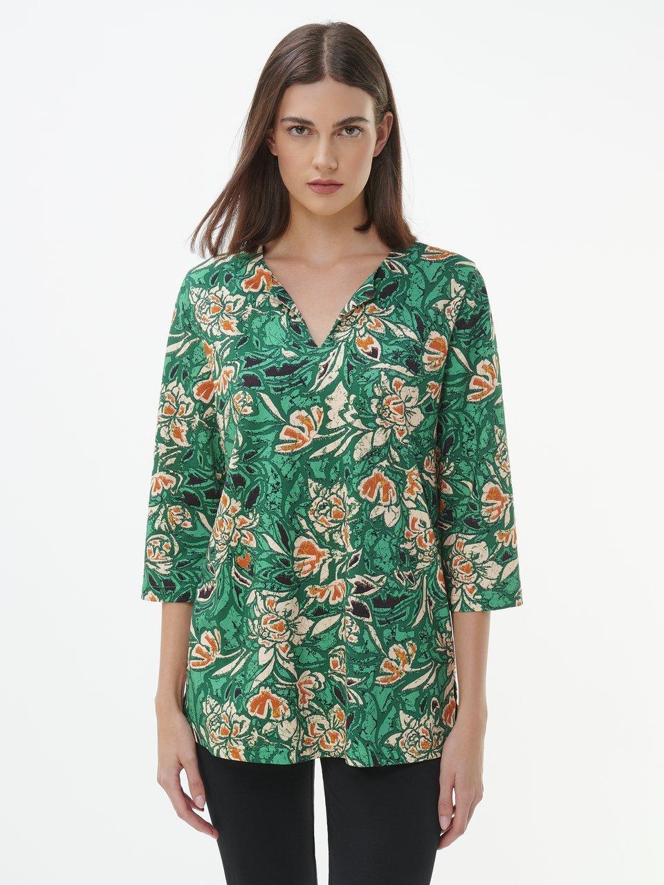 Green Cotton - Splitneck-Shirt Erika
