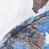 blanc gris/turquoise/multicolore-117391