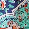 turquoise/papaye/multicolore-117430