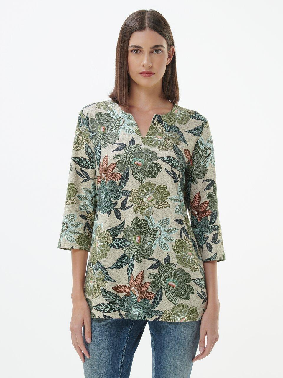 Green Cotton - Splitneck-Shirt Erika