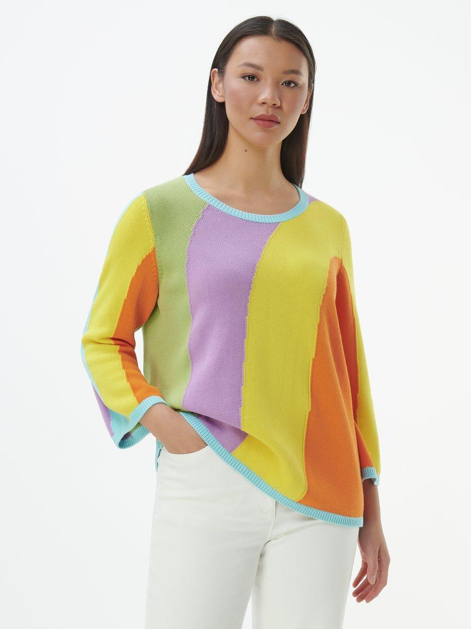 Emilia Lay - Rundhals-Pullover mit 3/4-Arm
