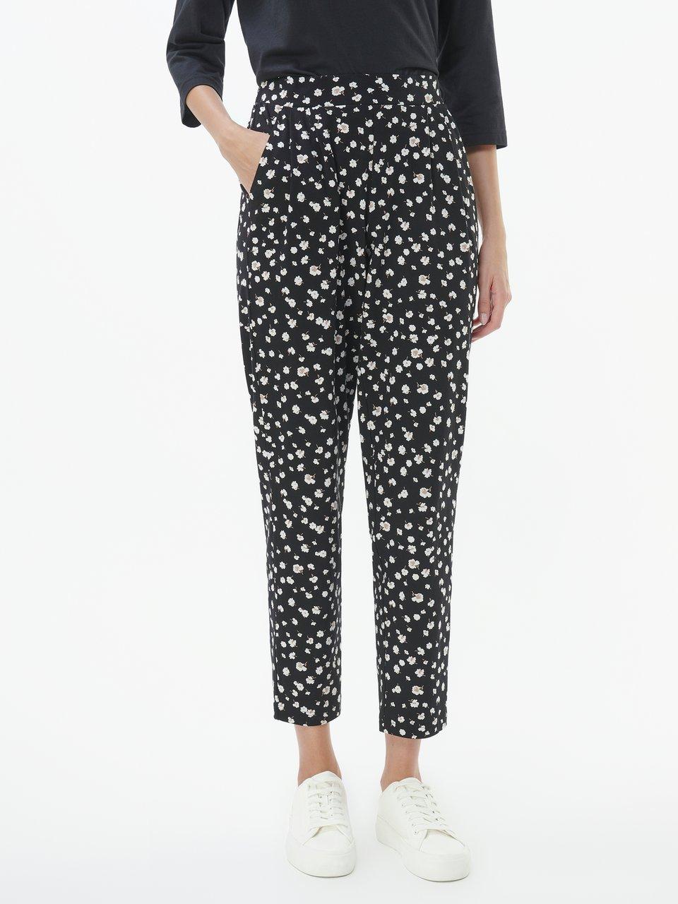 Green Cotton - Knöchellange Bundfalten-Hose Karla