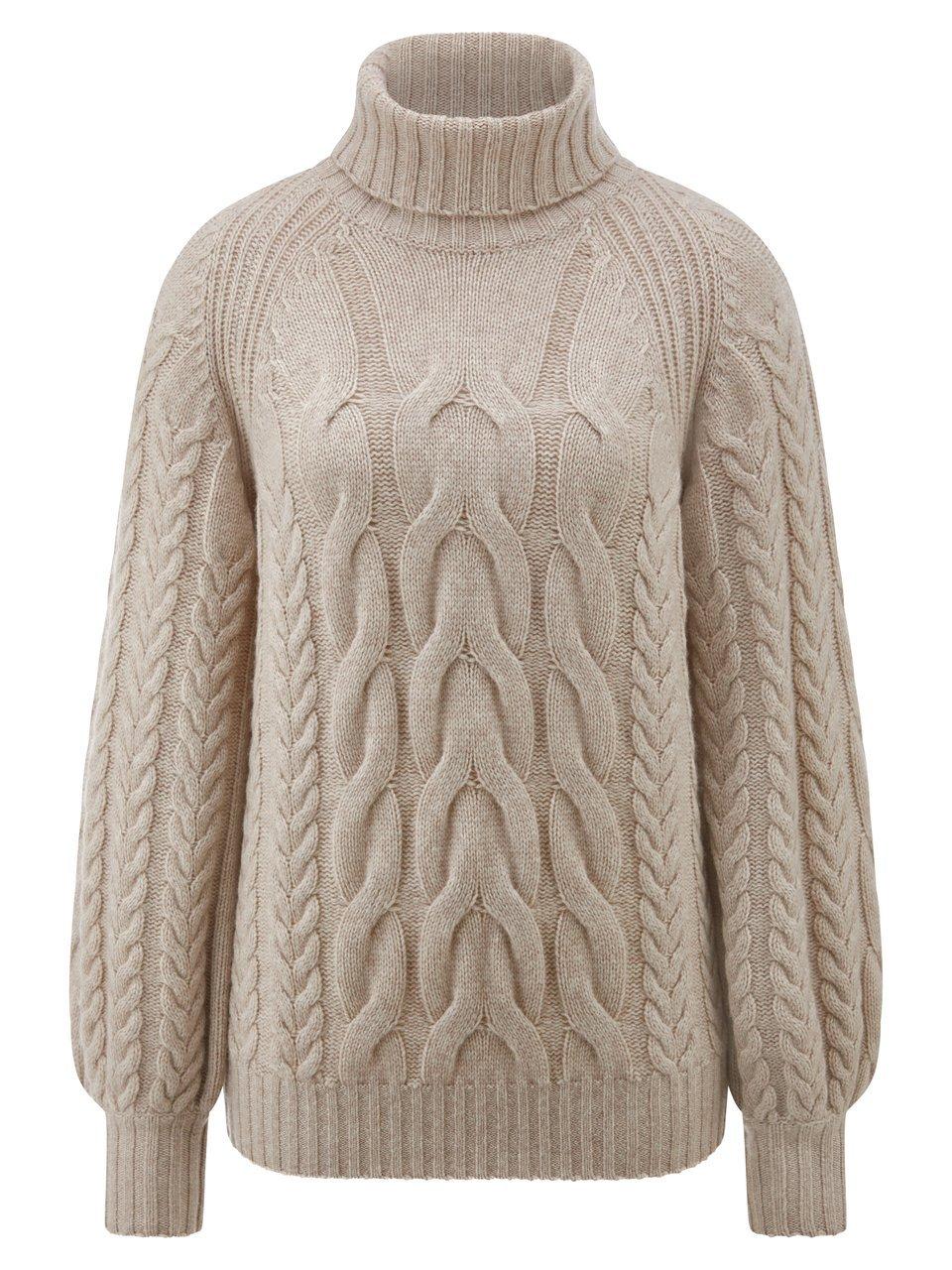 Rollkragen-Pullover Marcel Ostertag beige günstig online kaufen