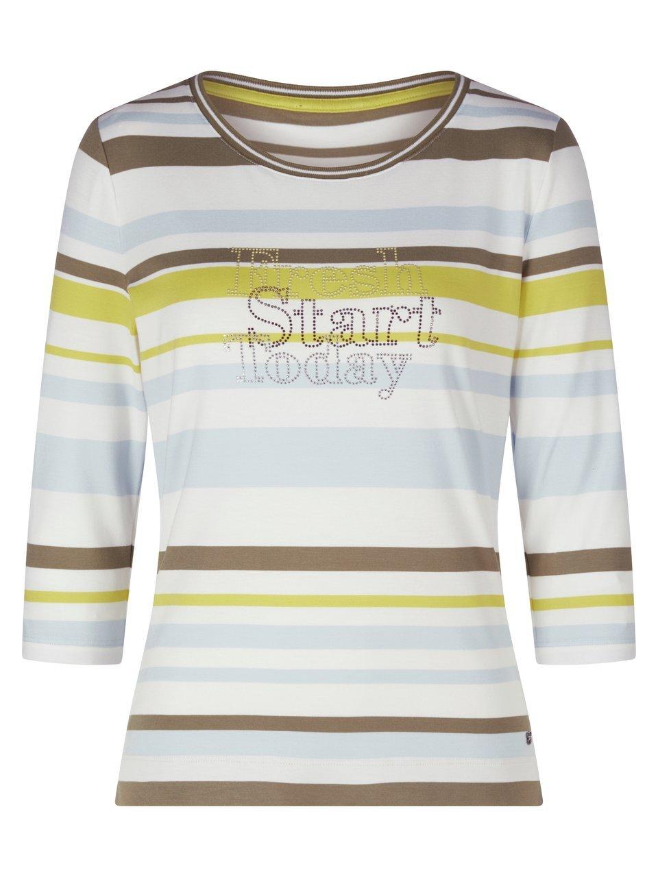 Rundhals-Shirt 3/4-Arm BASLER mehrfarbig günstig online kaufen