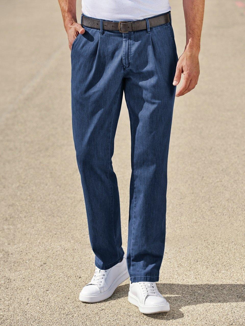 Eurex by Brax - Le pantalon à pinces Straight Fit modèle Luis