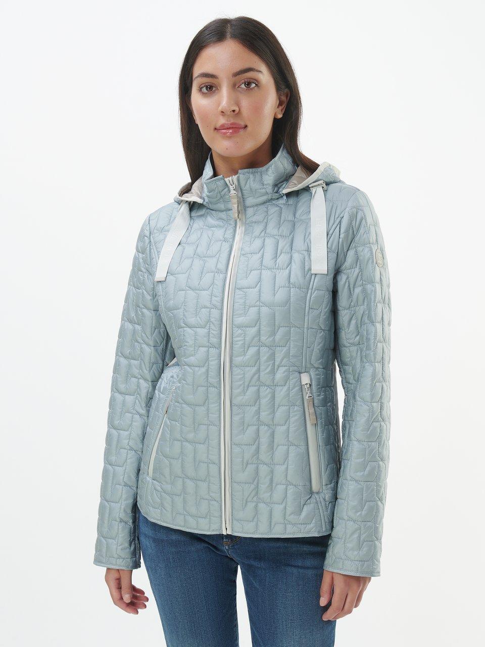 Veste Matelassée à Capuche Orsay Taille 38 - Couleur Blanche, Polyester, Occasion Très Bon état
