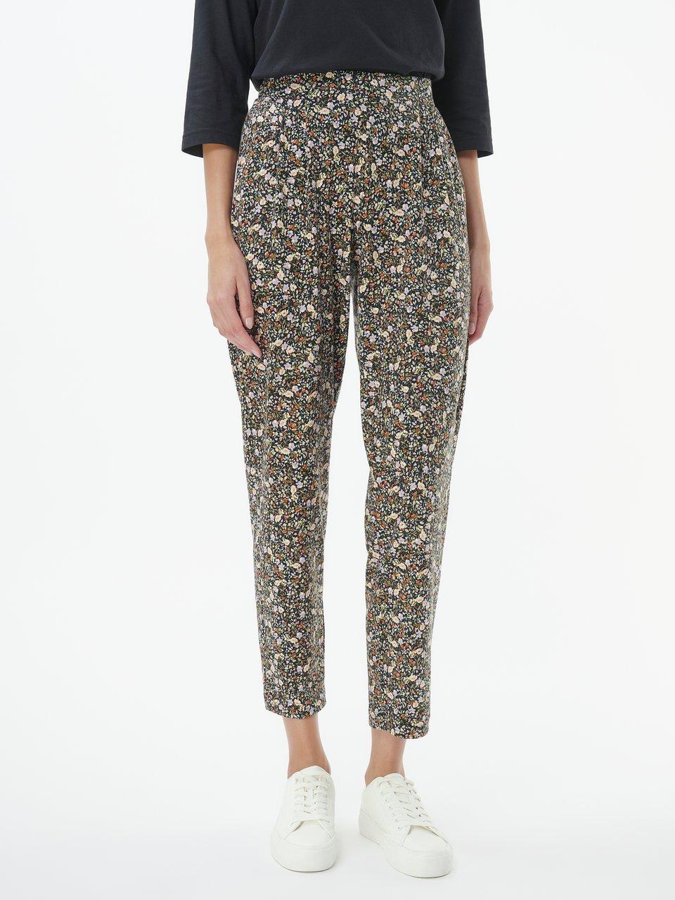 Green Cotton - Knöchellange Bundfalten-Hose Karla