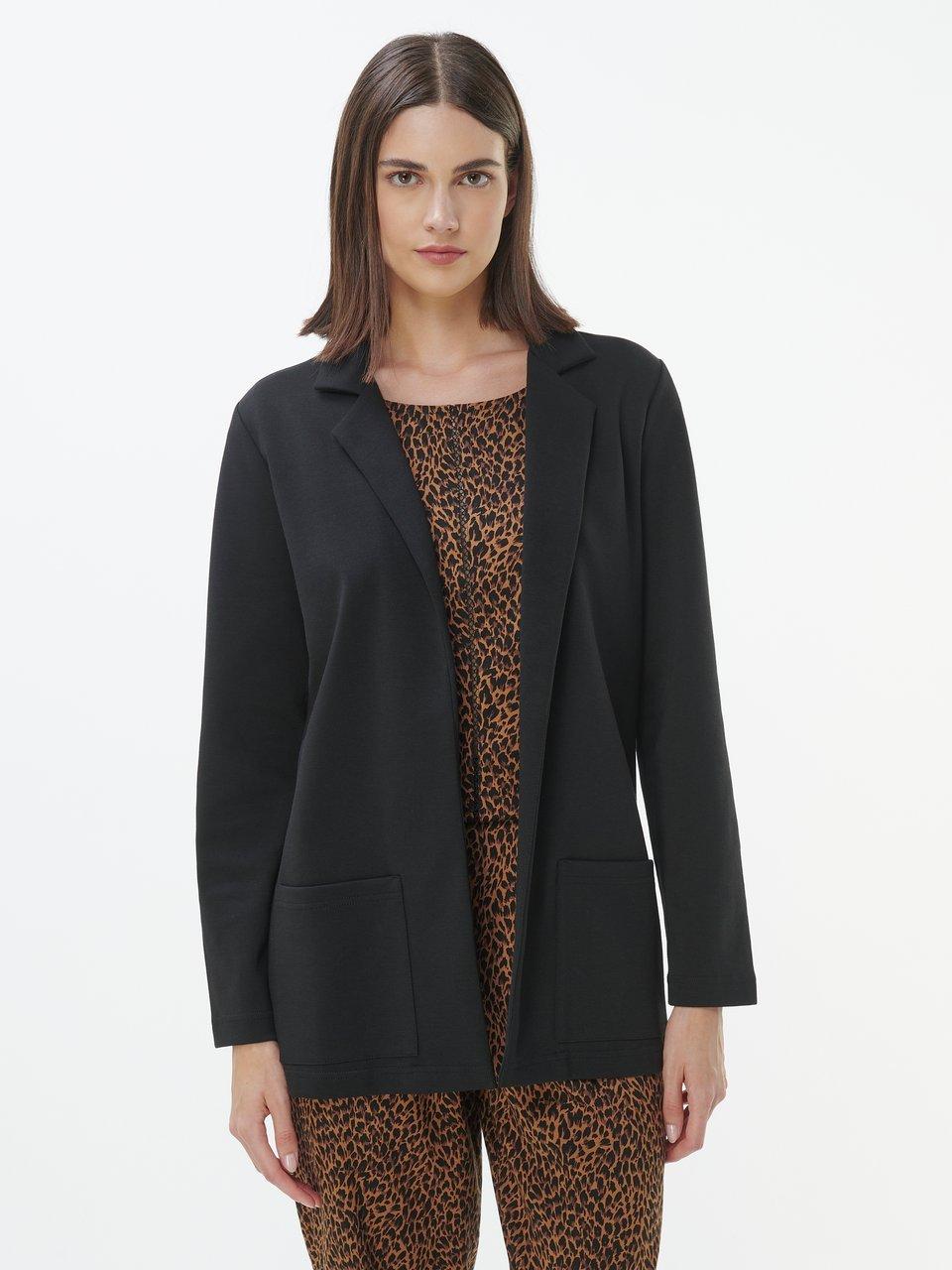 Green Cotton - Jersey-Blazer Elise