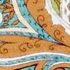 blanc/mandarine clair/multicolore-118122