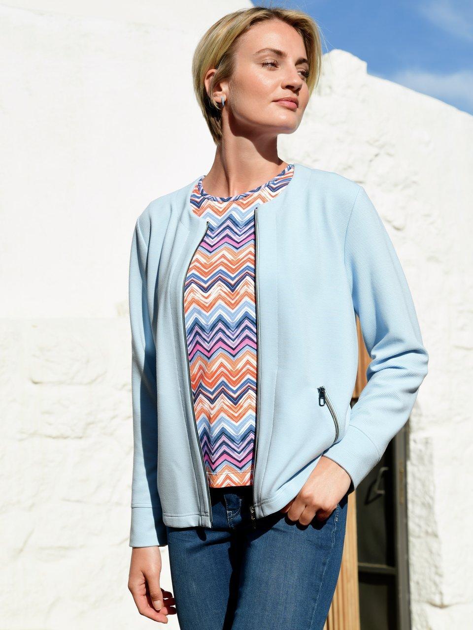 Rabe - Jacke mit Rundhals-Ausschnitt