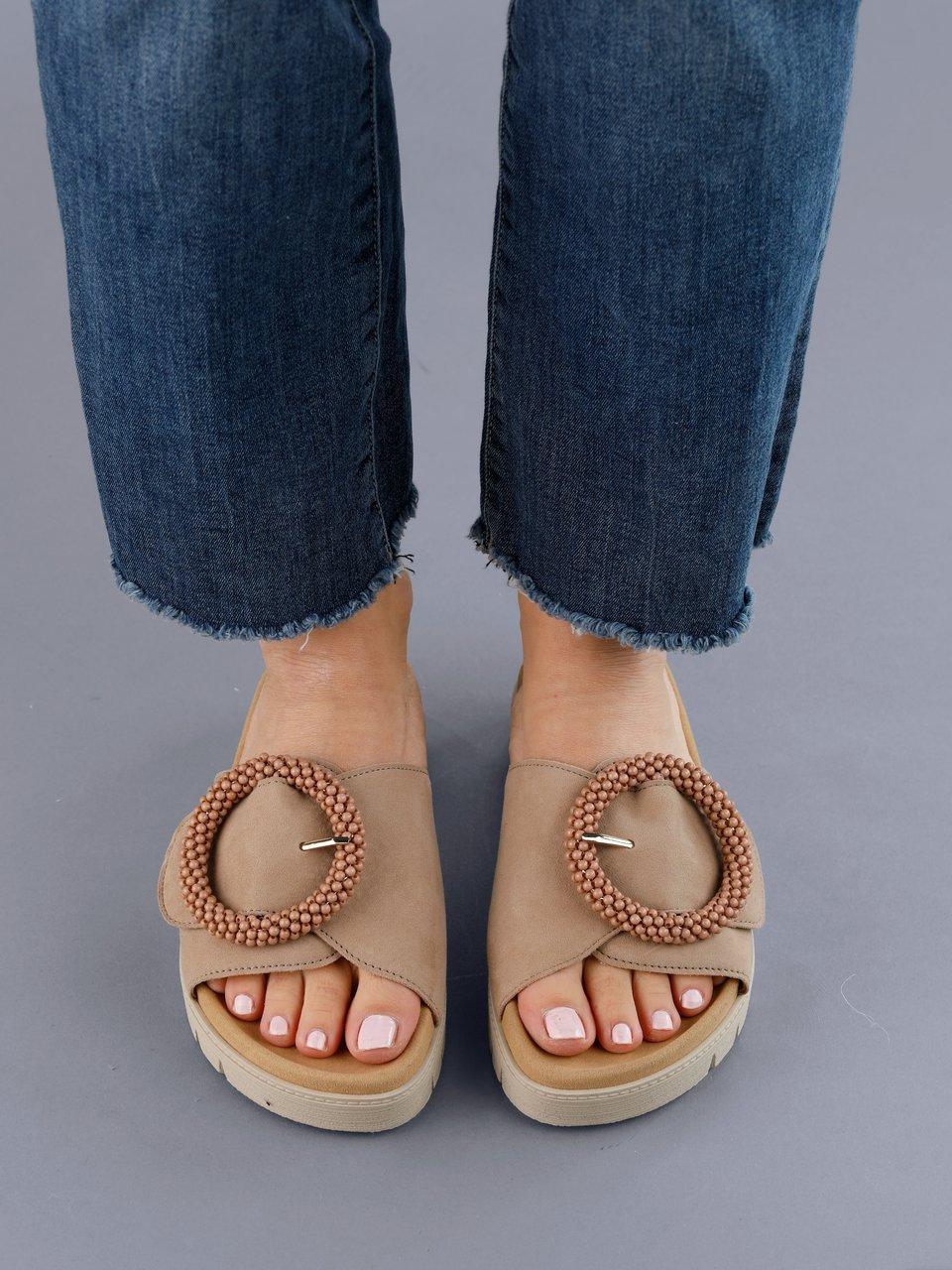 Gabor Slippers 43.700.63 Glamour Rose - Groot Schoenen