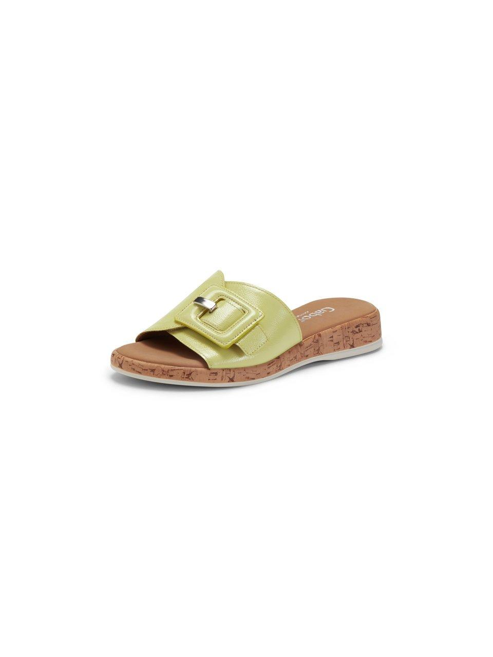 Thumbnail - Gabor - Pantolette, grün, Gr. 38.5 - Leder