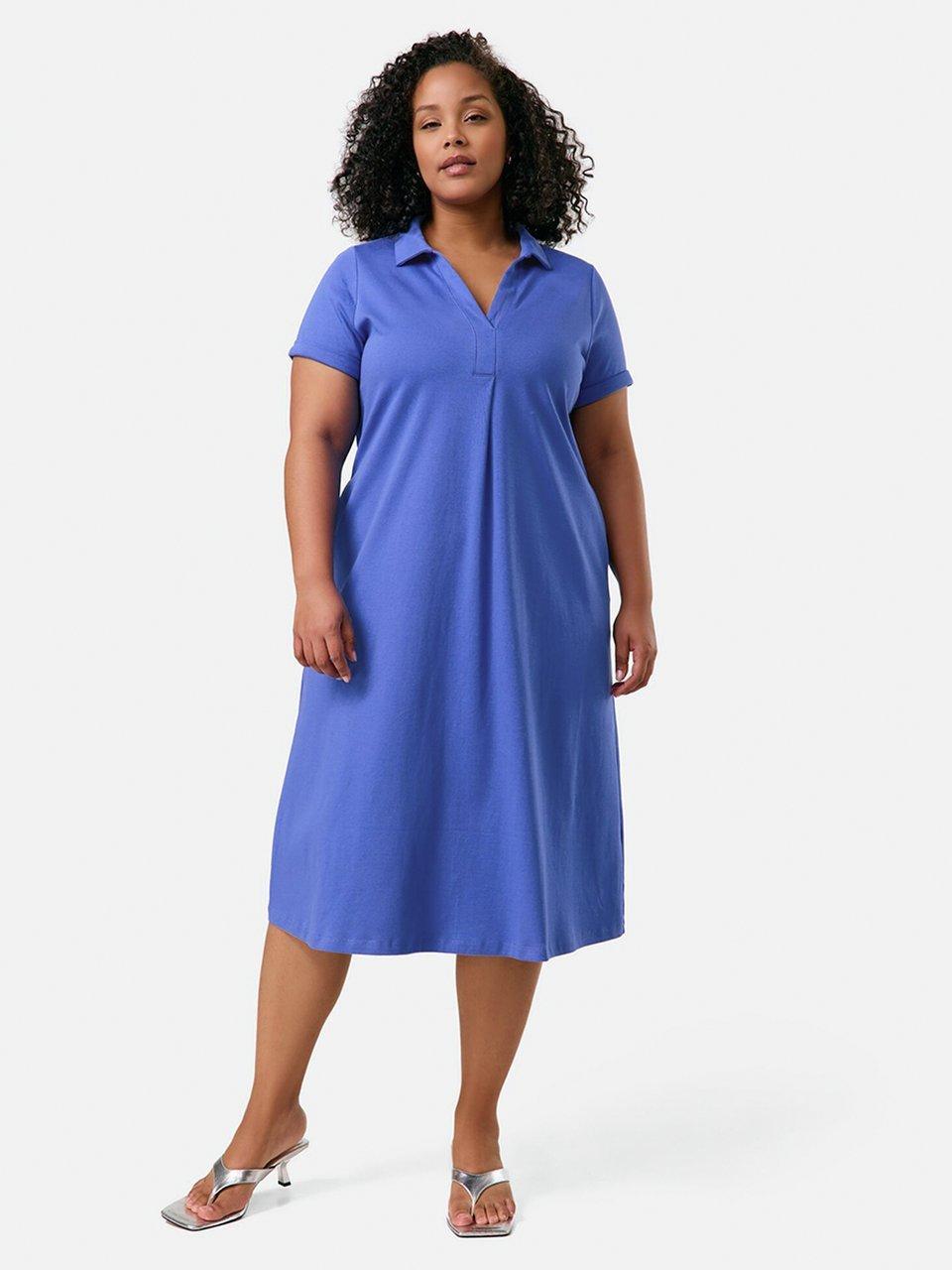 Samoon - Kleid mit Hemdkragen