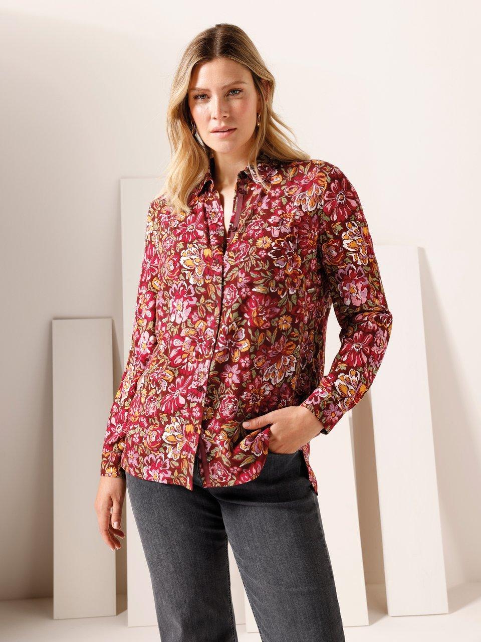 Blouse lange mouwen Van Anna Aura rood