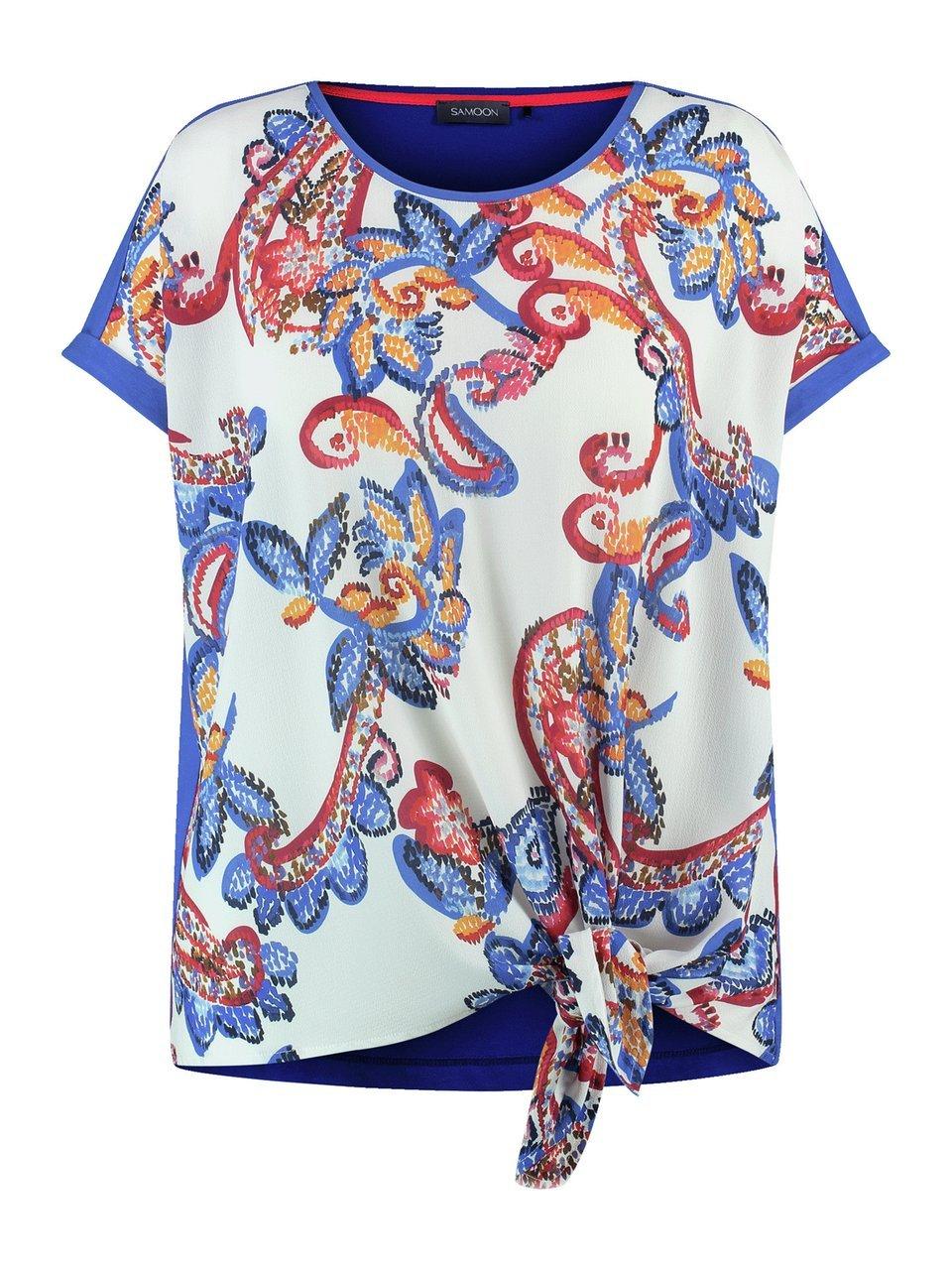 Blusen-Shirt Samoon weiss günstig online kaufen