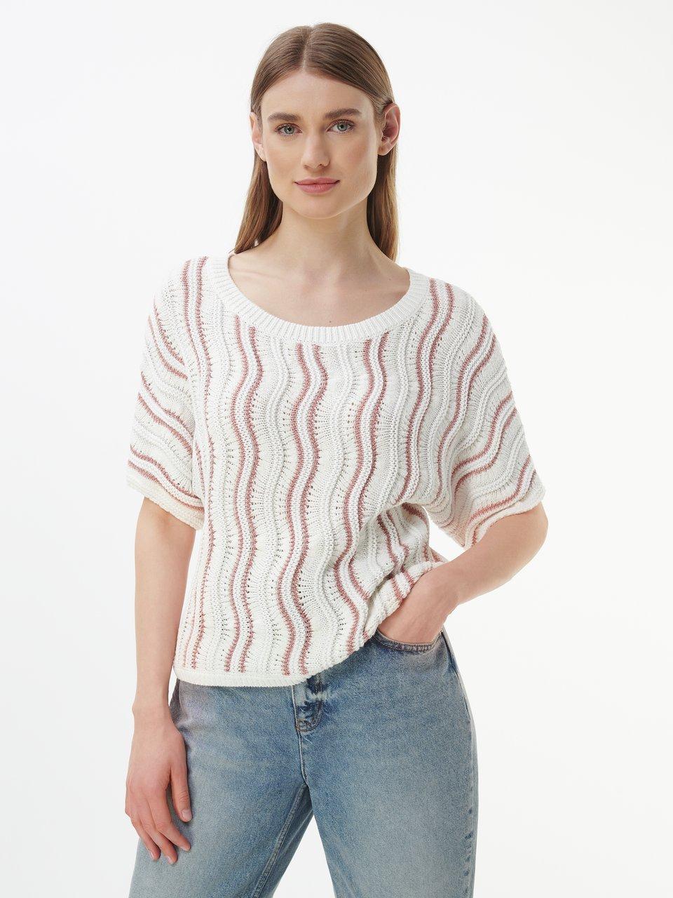 oui - Rundhals-Pullover
