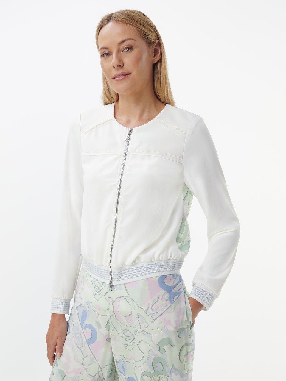 Manteau Sportalm Kitzbühel Feathercraft Pour Femme - Taille 40, Blanc Bleu - Neuf Avec étiquettes