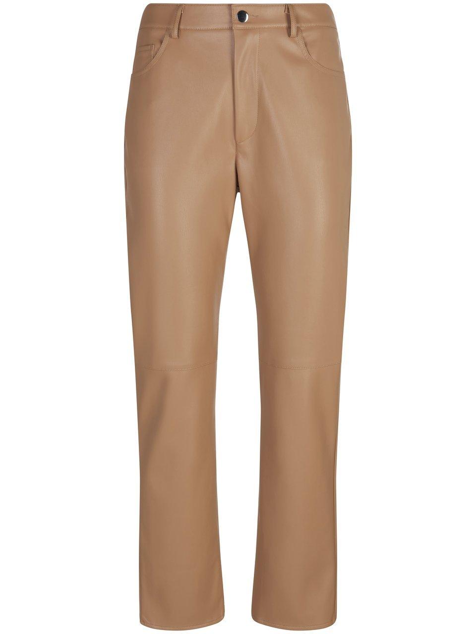 Monari Enkellange broek Van  bruin