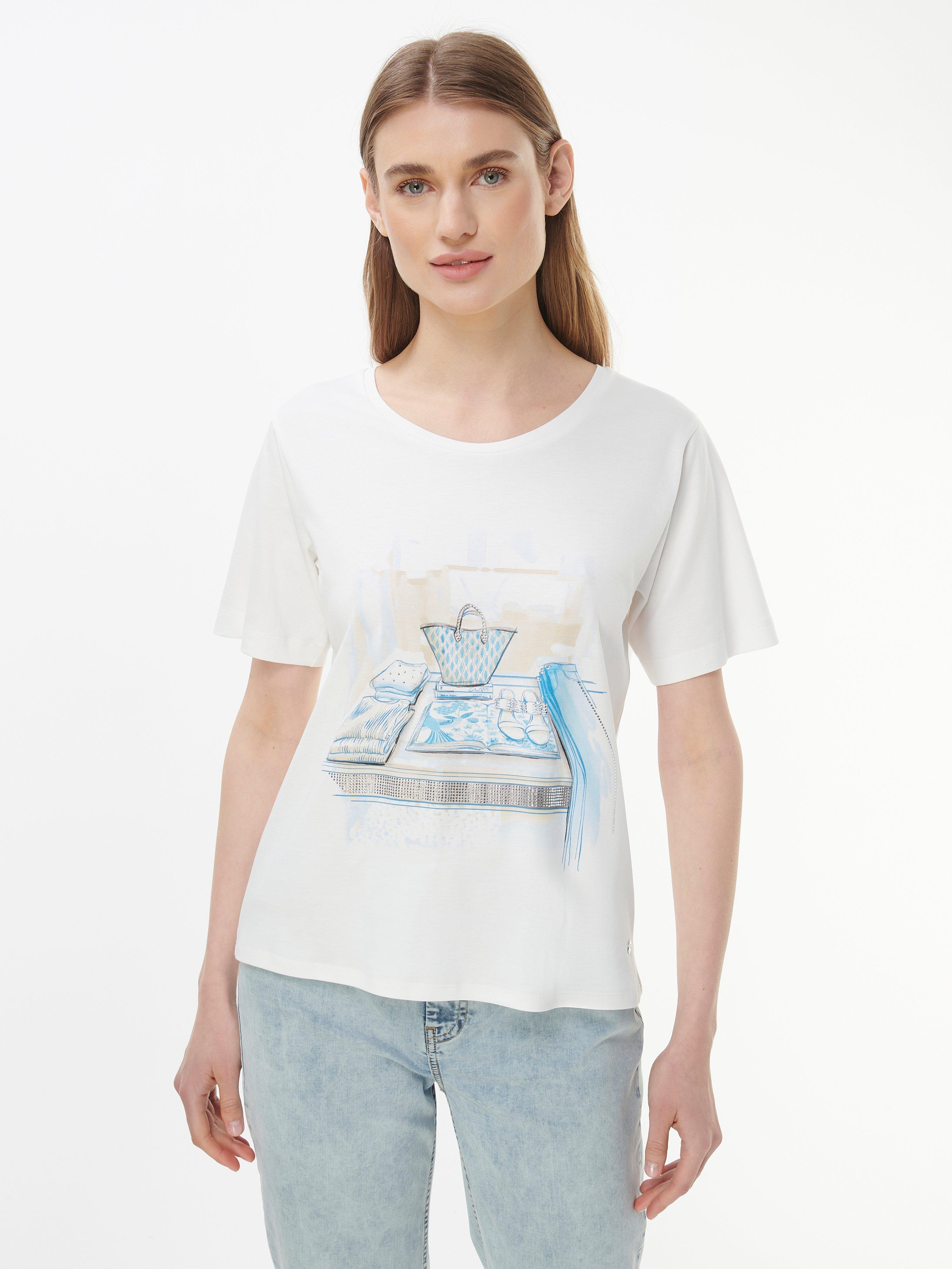 Monari - Rundhals-Shirt