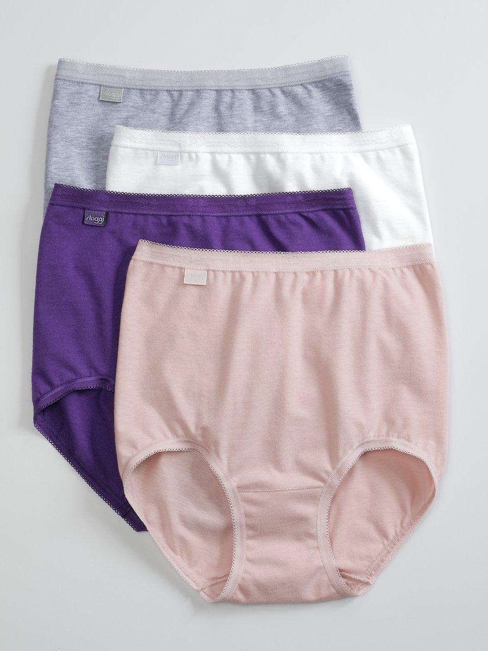 sloggi - Maxislip Basic+Maxi C4P in set van 4