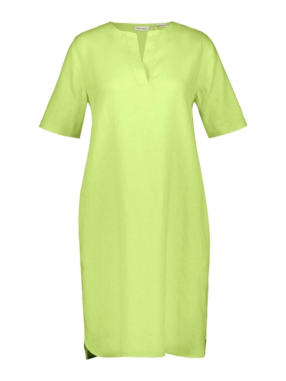 Leinen-Kleid Gerry Weber grün günstig online kaufen