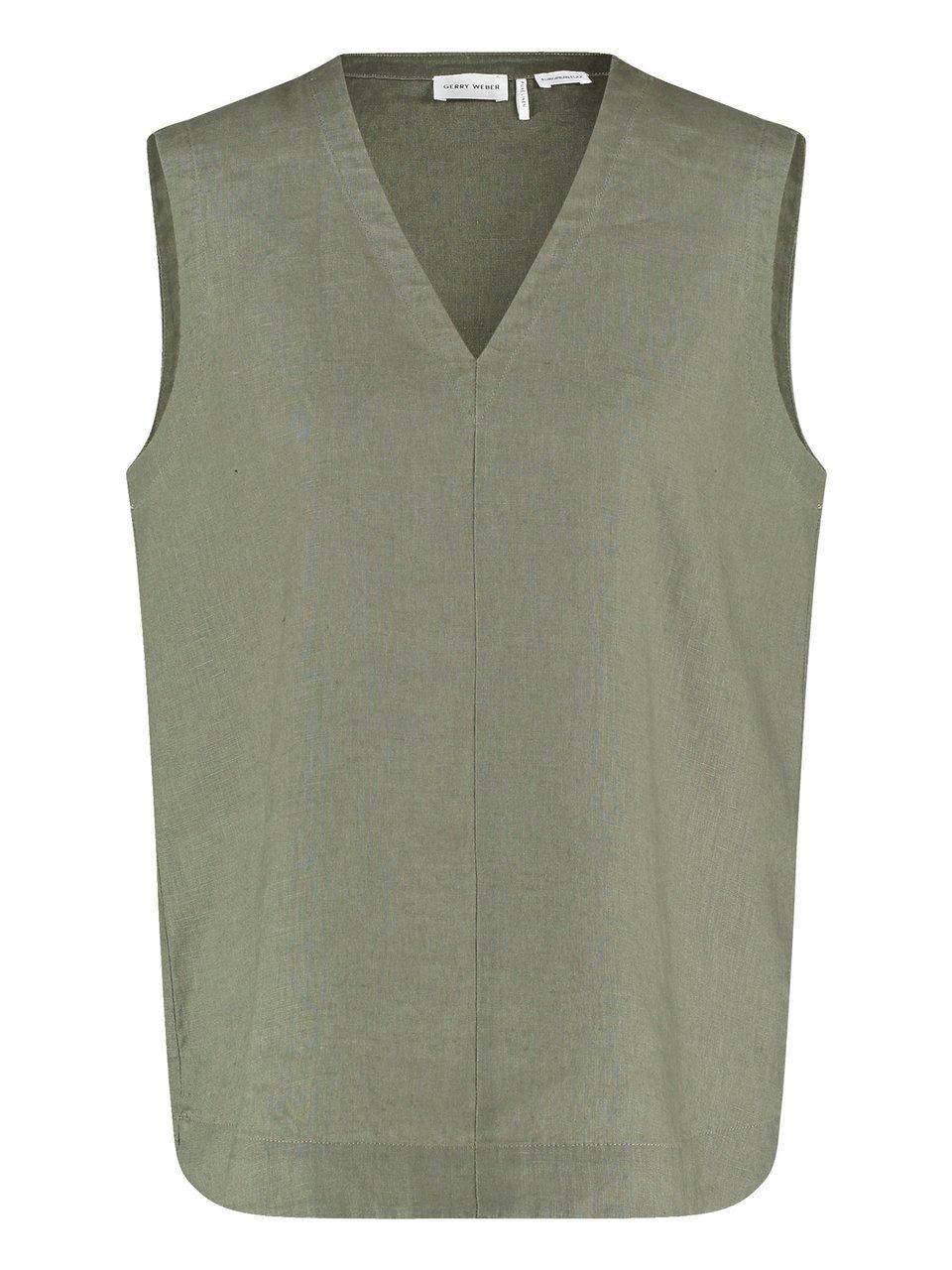 Leinen-Bluse Gerry Weber grün günstig online kaufen