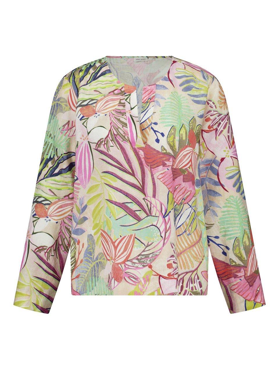 Leinen-Bluse Gerry Weber mehrfarbig günstig online kaufen