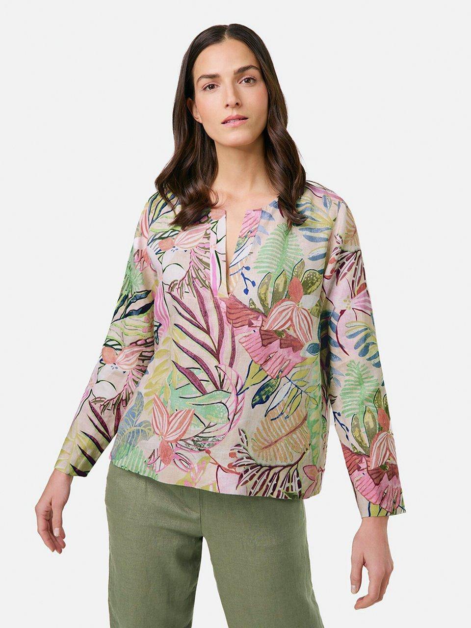 Gerry Weber - Effen linnen blouse