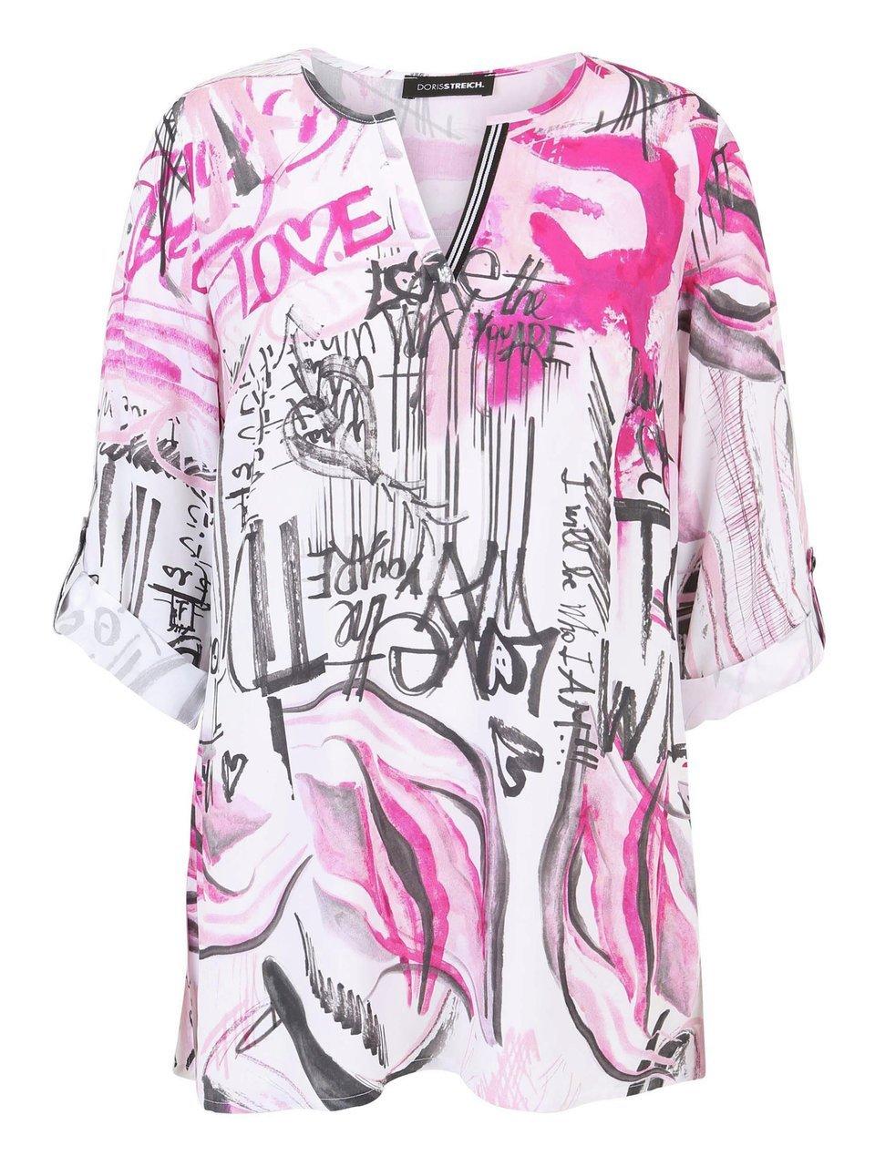 Doris Streich - Bluse mit V-Ausschnitt